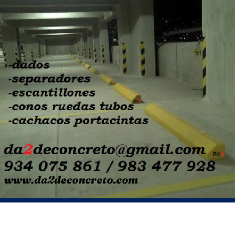 Imagen del producto Topellantas de concreto